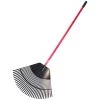 Bully Tools 63 In. 32 Tine Poly Leaf Rake Fiberglass Handle