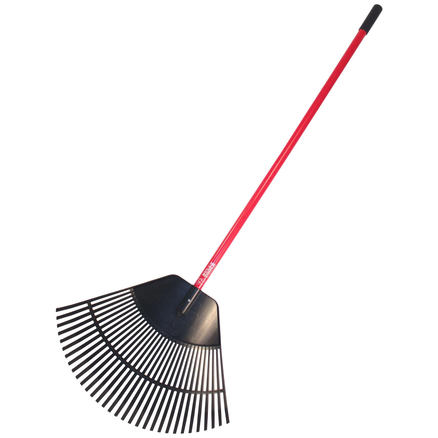 Bully Tools 63 In. 32 Tine Poly Leaf Rake Fiberglass Handle 1 Bully Tools 63 In. 32 Tine Poly Leaf Rake Fiberglass Handle