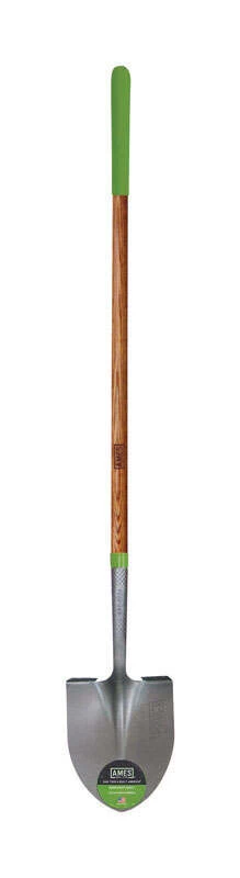 Ames 60.5 In. Steel Round Shovel Wood Handle