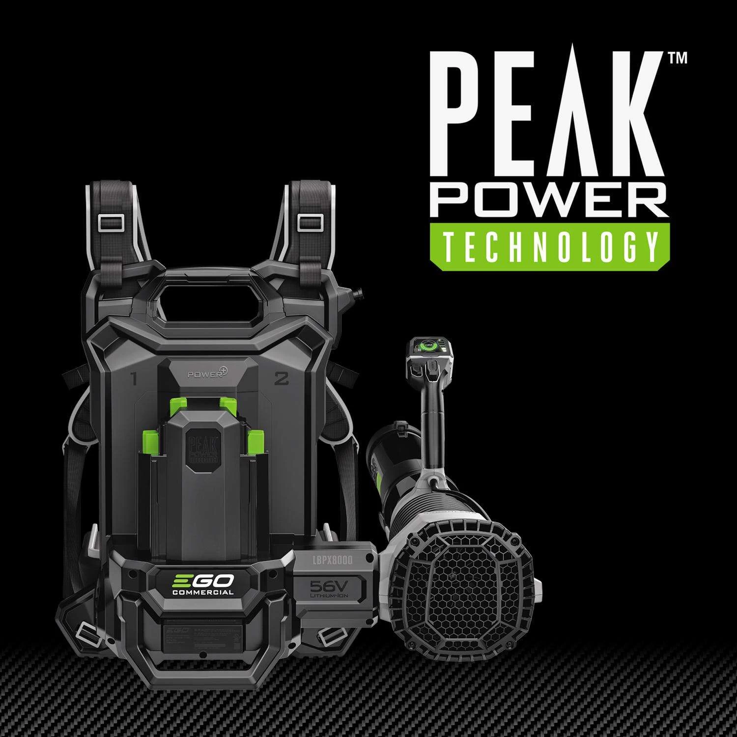 EGO LBPX8000 190 Mph 800 CFM 56 V Battery Backpack Blower Tool Only 5 EGO LBPX8000 190 Mph 800 CFM 56 V Battery Backpack Blower Tool Only - Image 5