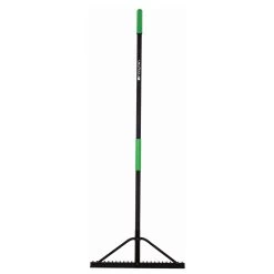 Hooyman 66.25 In. 16 Tine Aluminum Landscape Rake Fiberglass Handle -Gardens and Horticulture 05bd7848 4a88 4aa2 86aa 1c3edb1680b6