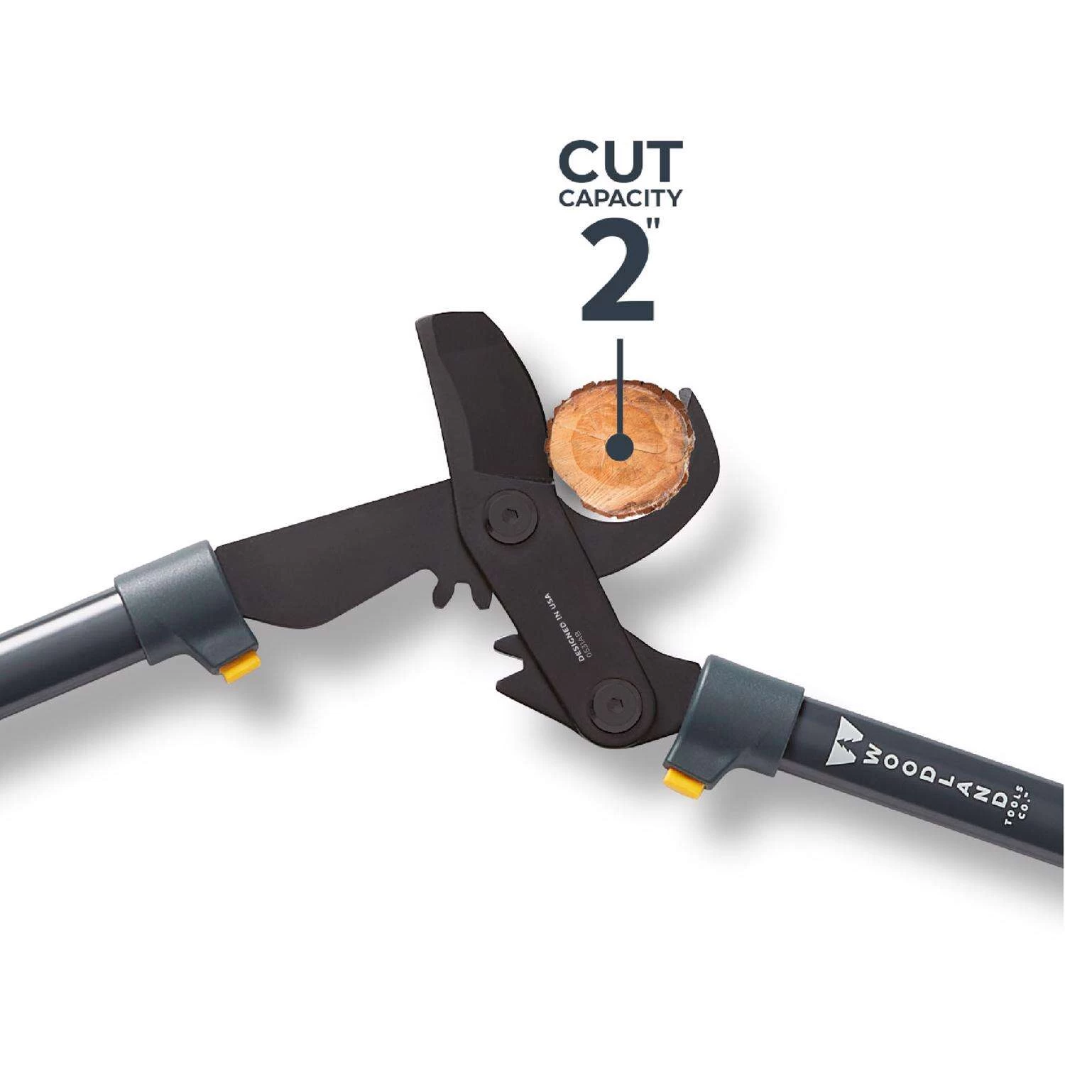 WOODLAND TOOLS Max Force 26 In. High Carbon Steel Curved Lopper 3 WOODLAND TOOLS Max Force 26 In. High Carbon Steel Curved Lopper - Image 3