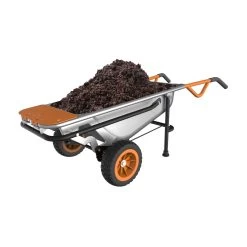 Worx Aerocart Steel Wheelbarrow -Gardens and Horticulture 0a37f453 c883 41ae ba45 9cf4261d7816