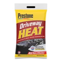 Prestone Driveway Heat Calcium Chloride Pellet Ice Melt 20 Lb