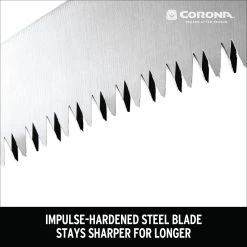 Corona 8.5 In. High Carbon Steel Serrated Folding Pruning Saw -Gardens and Horticulture 0be19593 b14e 4130 a465 f2f1ffd02305