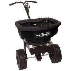 Craftsman 36 In. W Push Spreader For Ice Melt 80 Lb