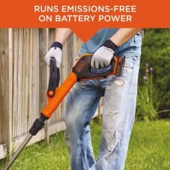 Black & Decker Black+Decker LST522 12 In. 20 V Electric Edger/Trimmer Kit (Battery & Charger) -Gardens and Horticulture 0cff0854 ac49 4756 b285 e82ec8f254d6