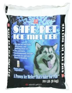 Qik Joe Safe Pet Magnesium Chloride Pet Friendly Pellet Ice Melt 20 Lb