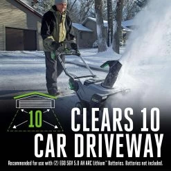 EGO Power+ Peak Power SNT2100 21 In. Single Stage 56 V Battery Snow Blower Tool Only -Gardens and Horticulture 0f0065ae 5b37 4854 83bd b6208b7f7994