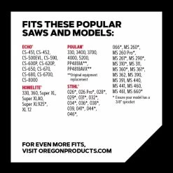 Oregon AdvanceCut D66 18 In. Chainsaw Chain 66 Links -Gardens and Horticulture 105c31f3 ce87 4a60 b04f 6fb6004611ab