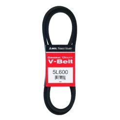 Mitsuboshi FHP 5L600 Standard General Utility V-Belt 0.63 In. W X 60 In. L For Fractional Horsepower