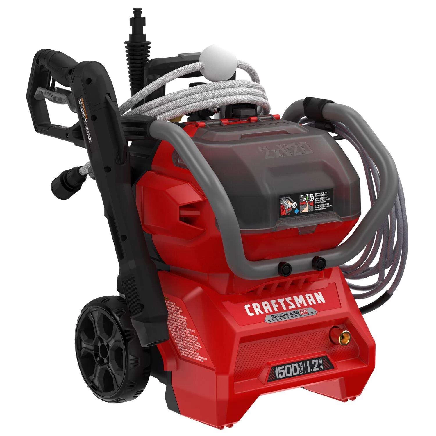 Craftsman V20 CMCPW1500N2 1500 Psi Battery 1.2 Gpm Pressure Washer 1 Craftsman V20 CMCPW1500N2 1500 Psi Battery 1.2 Gpm Pressure Washer