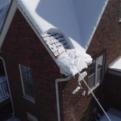 EZ Smart Snow 36 In. W X 1 Ft. L Poly Roof Rake 11 EZ Smart Snow 36 In. W X 1 Ft. L Poly Roof Rake -Gardens and Horticulture 1a21b266 15e2 449e 8ecd a1acd054062a