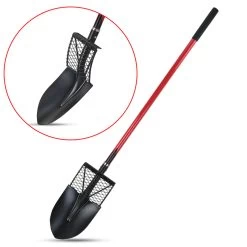 Tracey Tools Smart Shovel 60 In. Steel Dual-Purpose Shovel Fiberglass Handle