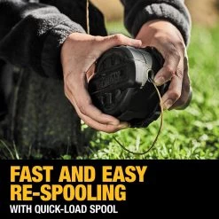 DeWalt Flexvolt 17 In. 60 V Battery String Trimmer Kit (Battery & Charger) -Gardens and Horticulture 1d6c9a61 7699 4b0e b298 eb2c03b71f44