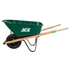 Ace Steel Residential Wheelbarrow 6 Cu Ft -Gardens and Horticulture 1e23ece6 b66c 40ec 9463 75c64623295b