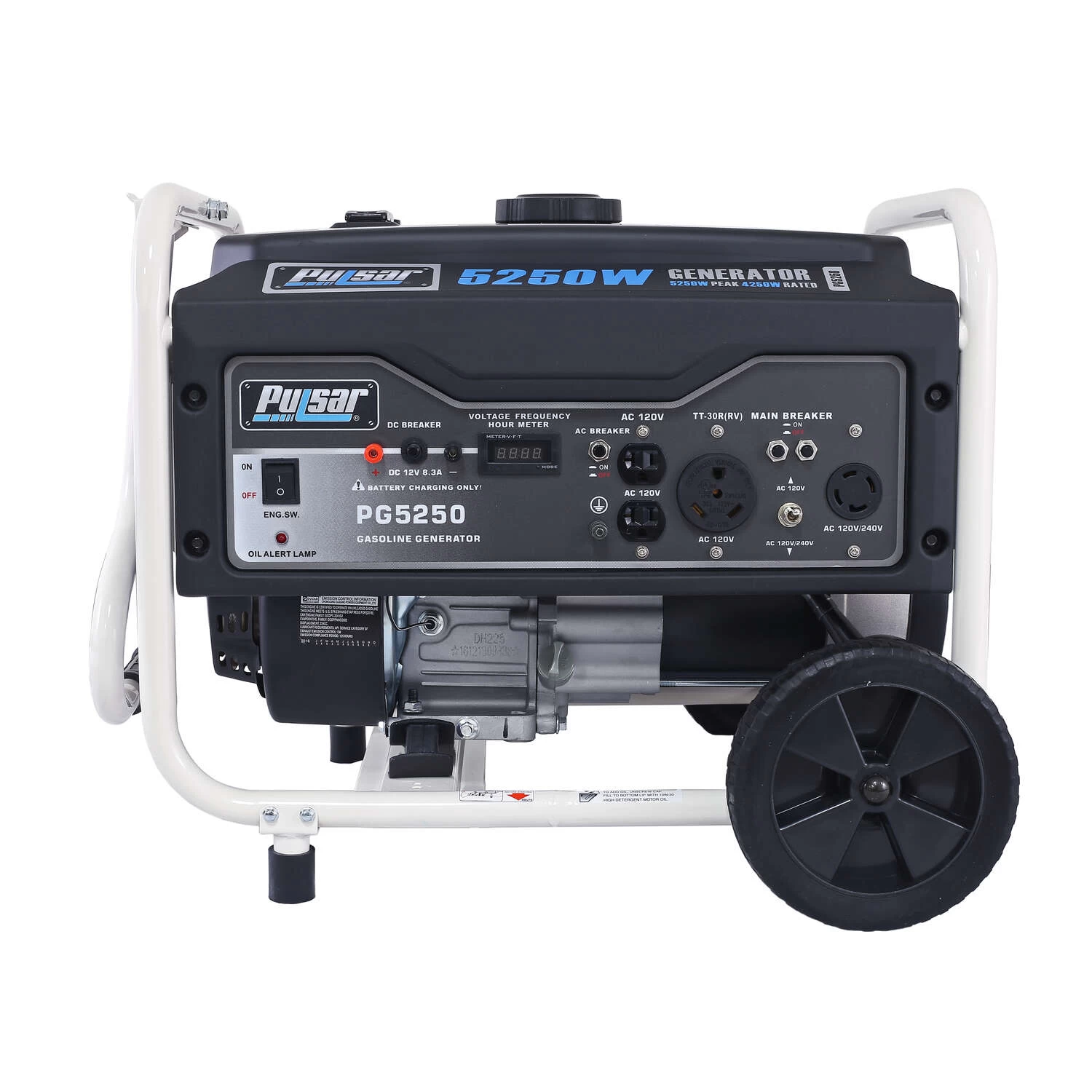 Pulsar 4250 W 120/240 V Gasoline Portable Generator 2 Pulsar 4250 W 120/240 V Gasoline Portable Generator - Image 2