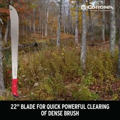 Corona ErgoHandle 22 In. Steel Field Machete -Gardens and Horticulture 2274c290 1649 40d3 85bb 1cdd8c4f408a