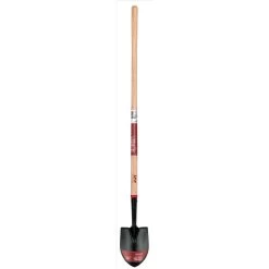 Ace 54 In. Steel Round Floral Shovel Wood Handle