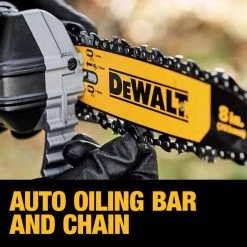 DeWalt 20V MAX XR 8 In. 20 V Battery Pole Saw Tool Only 16 DeWalt 20V MAX XR 8 In. 20 V Battery Pole Saw Tool Only -Gardens and Horticulture 262e5013 a0d6 4561 9d5d 234e64fe690e