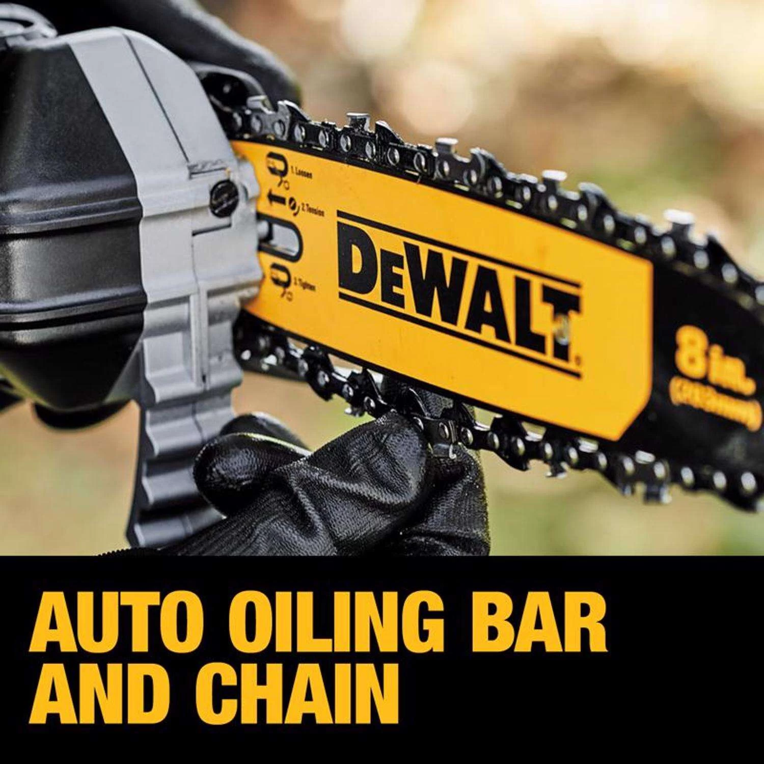 DeWalt 20V MAX XR 8 In. 20 V Battery Pole Saw Tool Only 7 DeWalt 20V MAX XR 8 In. 20 V Battery Pole Saw Tool Only - Image 7