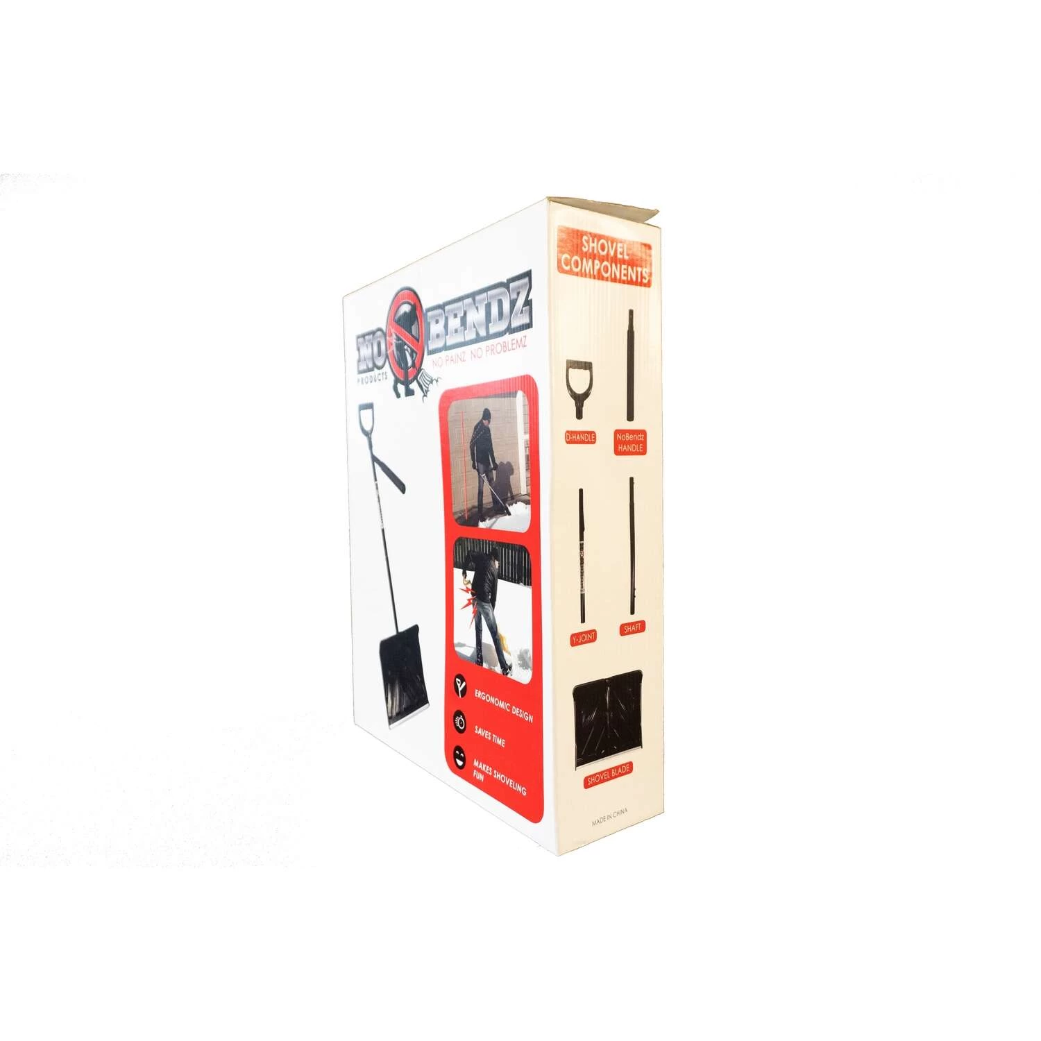 NoBendz 18 In. W X 55 In. L Poly Ergonomic Snow Shovel 5 NoBendz 18 In. W X 55 In. L Poly Ergonomic Snow Shovel - Image 5