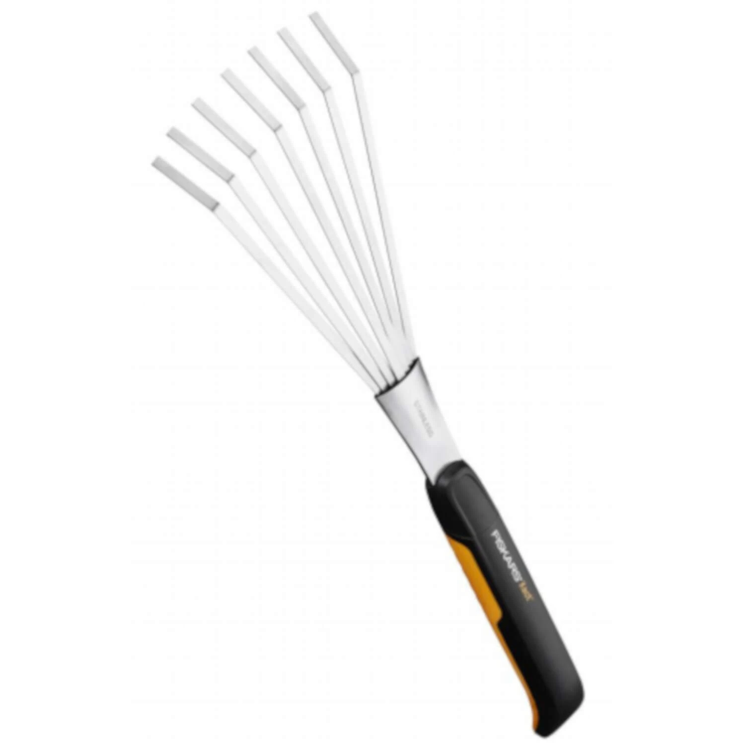 Fiskars Xact 17.24 In. 7 Tine Steel Garden Rake Poly Handle 1 Fiskars Xact 17.24 In. 7 Tine Steel Garden Rake Poly Handle