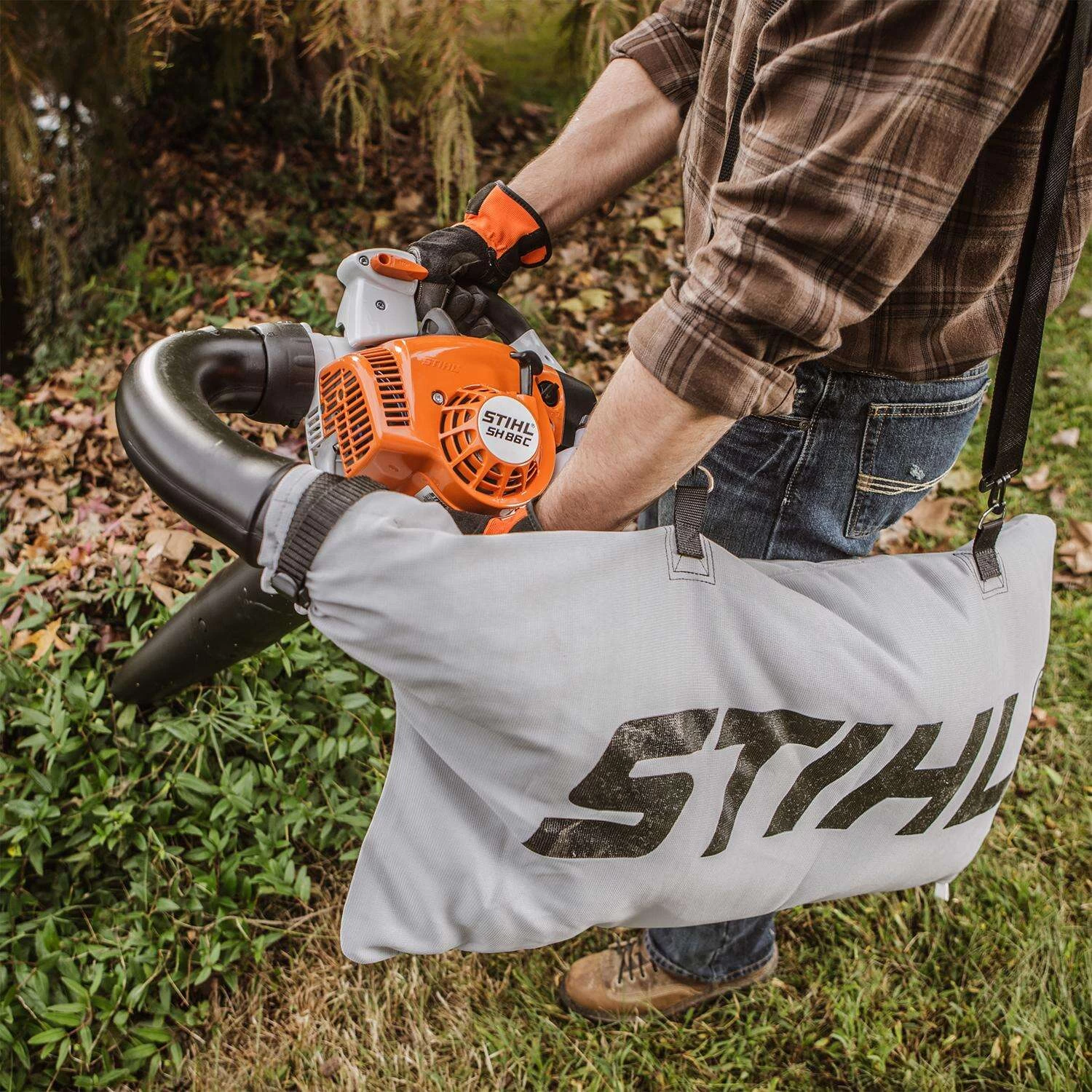 STIHL SH 86 C-E 170 Mph 444 CFM Gas Handheld Blower/Mulcher/Vac 3 STIHL SH 86 C-E 170 Mph 444 CFM Gas Handheld Blower/Mulcher/Vac - Image 3