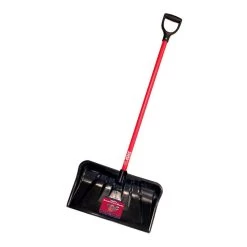 Bully Tools 22 In. W X 55 In. L Poly Snow Shovel
