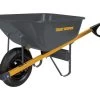 True Temper Steel Wheelbarrow 6 Cu Ft