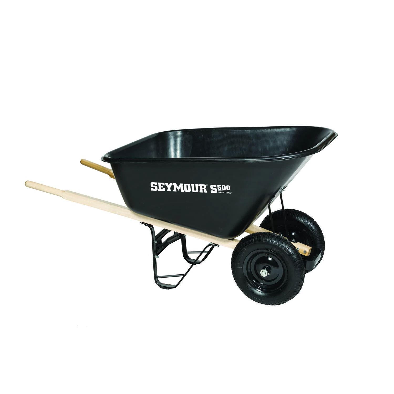 Seymour S500 Industrial Poly Wheelbarrow 10 Ft³ 1 Seymour S500 Industrial Poly Wheelbarrow 10 Ft³
