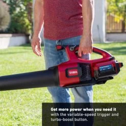 Toro Flex-Force 115 Mph 605 CFM 60 V Battery Handheld Leaf Blower Tool Only 9 Toro Flex-Force 115 Mph 605 CFM 60 V Battery Handheld Leaf Blower Tool Only -Gardens and Horticulture 3073a959 1370 4aa2 89c0 9aaa06e0981e
