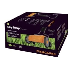 Fiskars StaySharp 17 In. Manual Lawn Mower -Gardens and Horticulture 30edc6e7 21d7 464a 95b8 92fc1b31832f