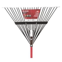 Ace 65 In. 24 Tine Steel Rake Fiberglass Handle -Gardens and Horticulture 31259ab8 de5c 4dd9 bd87 072edc38747d