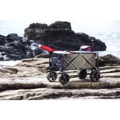 Picnic Time Oniva Poly Folding Utility Wagon 225 Lb -Gardens and Horticulture 3183818f 8437 4014 86d8 38edea5e0ea4