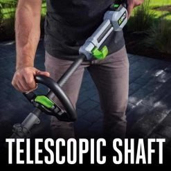 EGO Power+ Line IQ With Powerload ST1623T 16 In. 56 V Battery String Trimmer Kit (Battery & Charger) W/ TELESCOPIC SHAFT & 4.0 AH BATTERY -Gardens and Horticulture 31bb378b a80d 4bdb 80d9 f0d3a0754b41