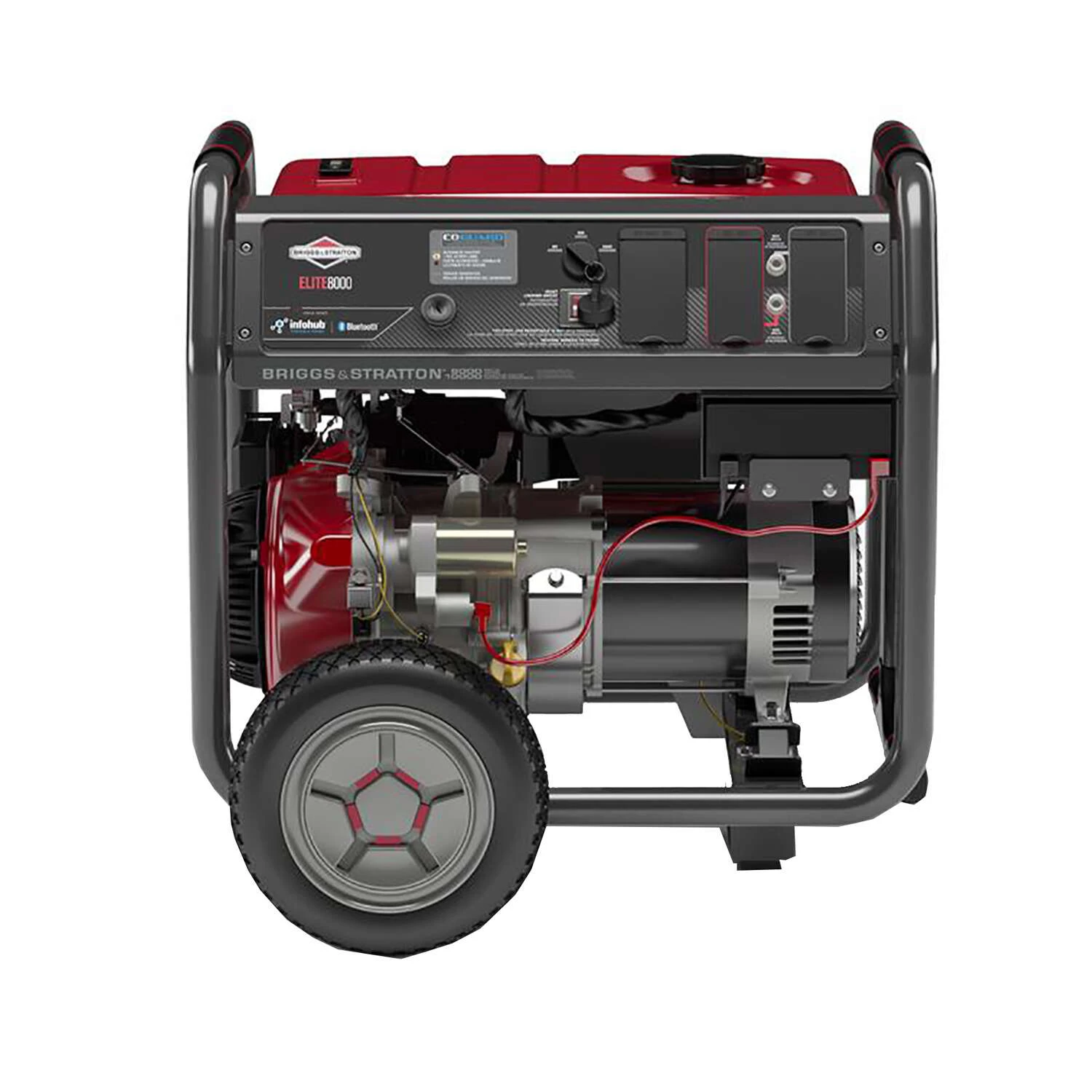 Briggs & Stratton Elite Series 8000 W 240 V Gasoline Portable Generator 1 Briggs & Stratton Elite Series 8000 W 240 V Gasoline Portable Generator