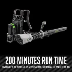 EGO LBPX8000 190 Mph 800 CFM 56 V Battery Backpack Blower Tool Only 16 EGO LBPX8000 190 Mph 800 CFM 56 V Battery Backpack Blower Tool Only -Gardens and Horticulture 35cd2a0f 9c29 44ef a3b8 d0400bb57928