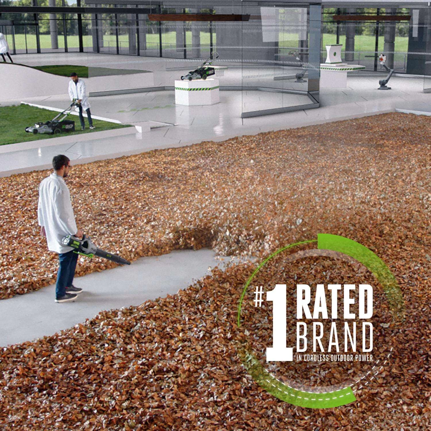 EGO Power+ LB6503 180 Mph 650 CFM 56 V Battery Handheld Leaf Blower Kit (Battery & Charger) W/ 4.0 AH BATTERY 3 EGO Power+ LB6503 180 Mph 650 CFM 56 V Battery Handheld Leaf Blower Kit (Battery & Charger) W/ 4.0 AH BATTERY - Image 3