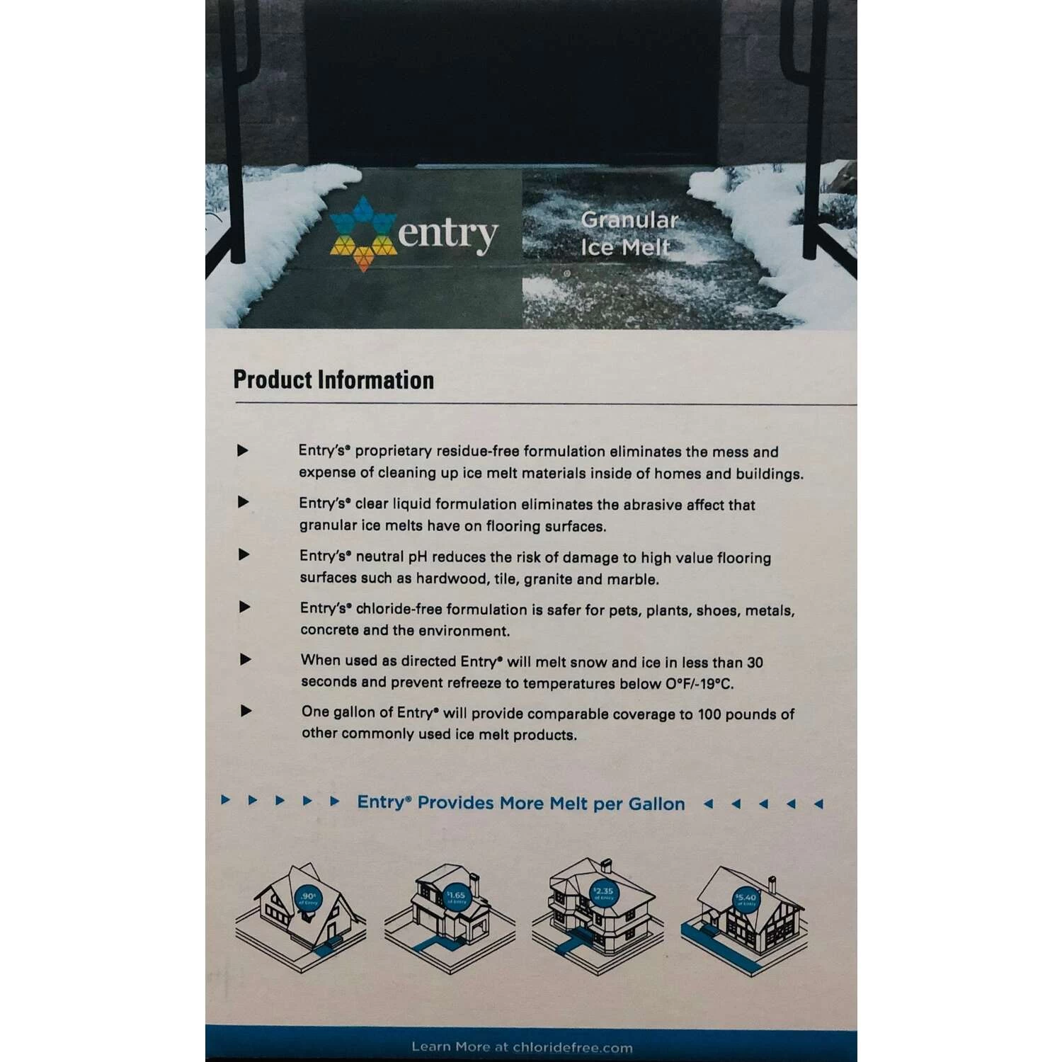 Branch Creek Entry Pet Friendly Granule Ice Melt 128 Oz 2 Branch Creek Entry Pet Friendly Granule Ice Melt 128 Oz - Image 2