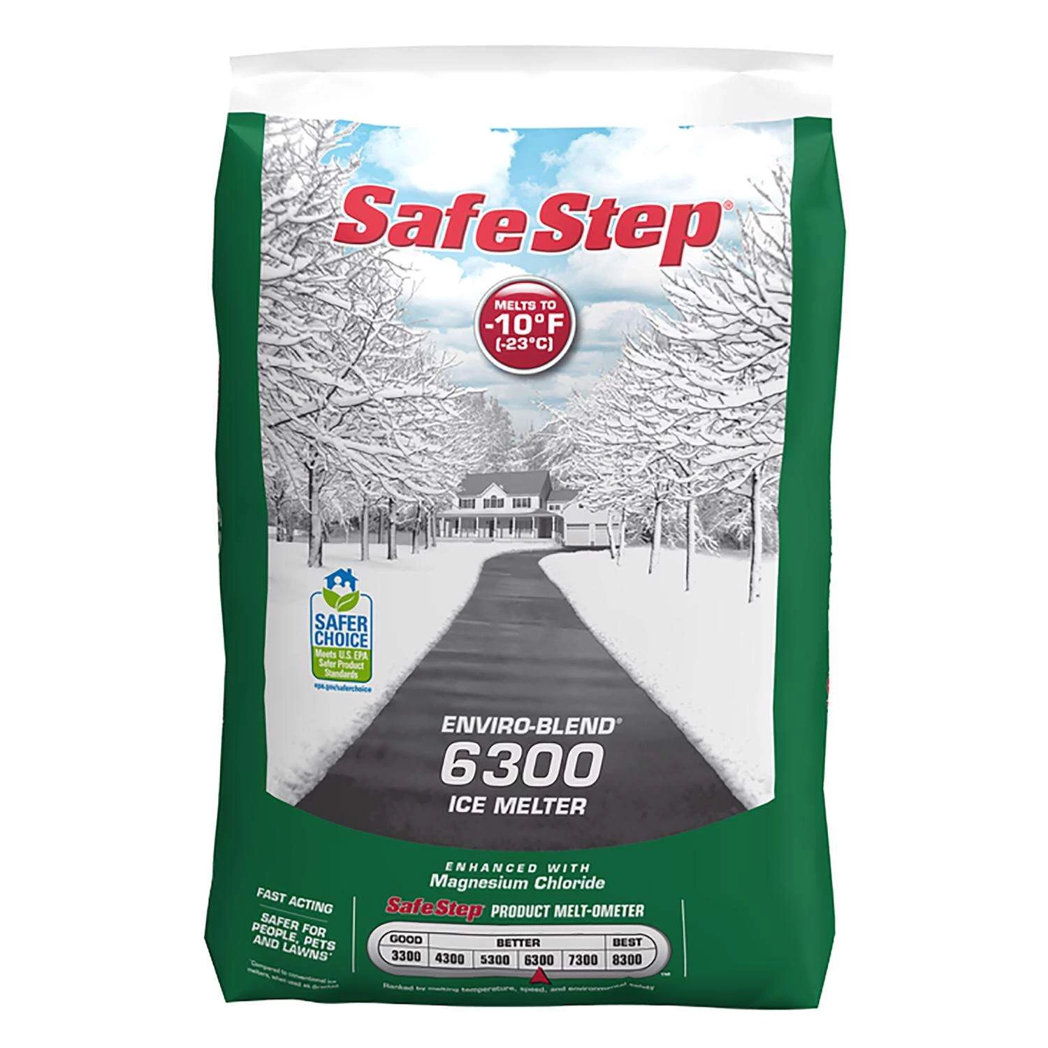 Safe Step Enviro-Blend 6300 Magnesium Chloride Pet Friendly Granule Ice Melt 25 Lb 1 Safe Step Enviro-Blend 6300 Magnesium Chloride Pet Friendly Granule Ice Melt 25 Lb