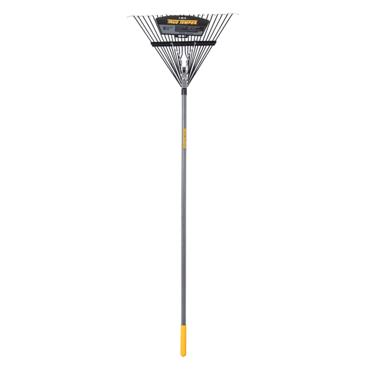 True Temper 64.5 In. 22 Tine Steel Leaf Rake Wood Handle 1 True Temper 64.5 In. 22 Tine Steel Leaf Rake Wood Handle