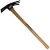 Vaughan Ground Breakers 3 Tine Iron Mattock Tiller 26 In. Wood Handle