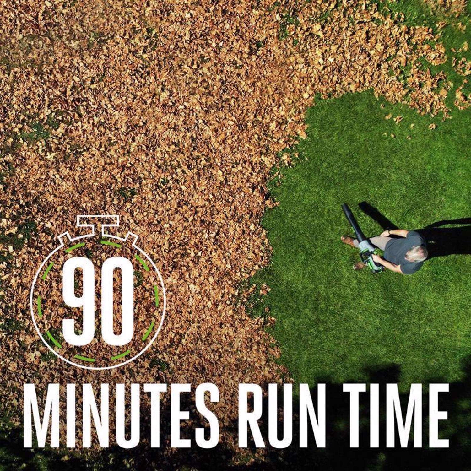 EGO Power+ LB7654 200 Mph 765 CFM 56 V Battery Handheld Leaf Blower Kit (Battery & Charger) W/ 5.0 AH BATTERY 6 EGO Power+ LB7654 200 Mph 765 CFM 56 V Battery Handheld Leaf Blower Kit (Battery & Charger) W/ 5.0 AH BATTERY - Image 6