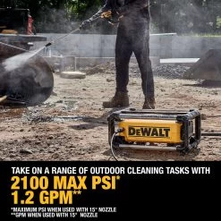 DeWalt DWPW2100 OEM Branded 2100 Psi Electric 1.2 Gpm Pressure Washer 11 DeWalt DWPW2100 OEM Branded 2100 Psi Electric 1.2 Gpm Pressure Washer -Gardens and Horticulture 3fdb6670 be79 4c2f 9a79 e1e7a9fdd66c