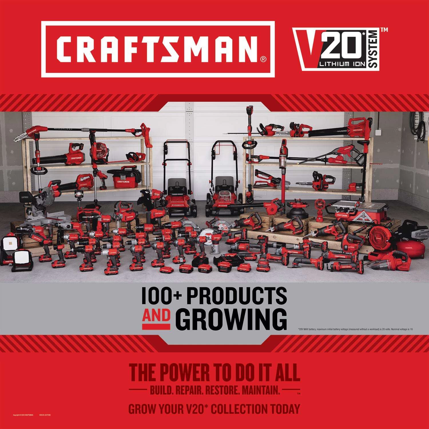 Craftsman 13 In. 20 V Battery Self-Propelled Lawn Mower Kit (Battery & Charger) 7 Craftsman 13 In. 20 V Battery Self-Propelled Lawn Mower Kit (Battery & Charger) - Image 7