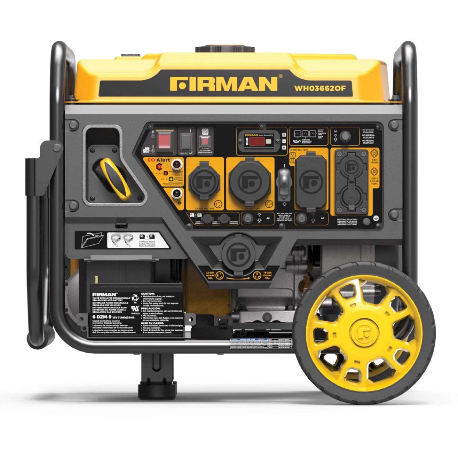 Firman Whisper Hybrid Series 4500 W 120 V Gasoline Or Propane Portable Inverter Generator 2 Firman Whisper Hybrid Series 4500 W 120 V Gasoline Or Propane Portable Inverter Generator - Image 2