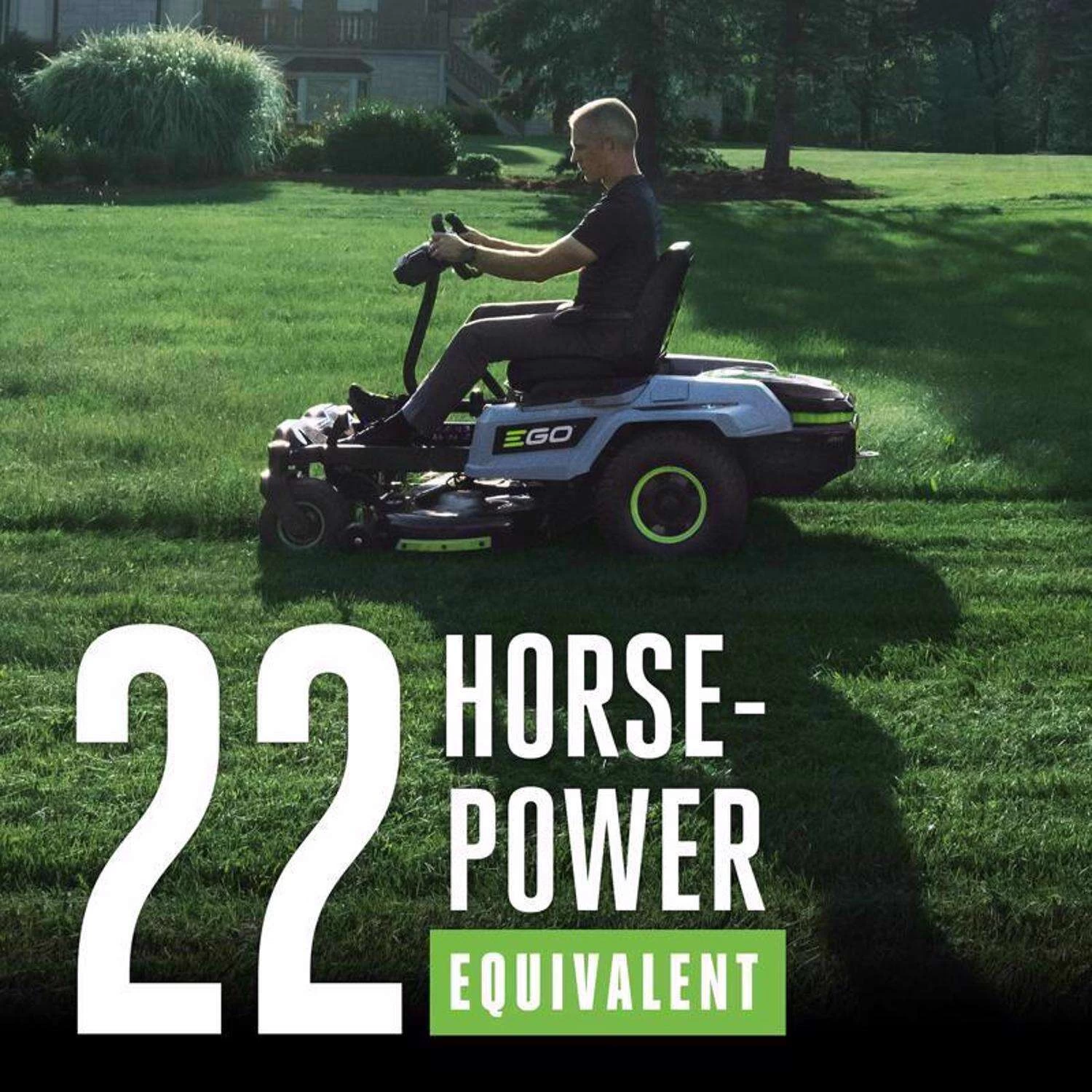 EGO Power+ Z6 ZT4205S 42 In. 56 V Battery Zero Turn Riding Mower Kit (Battery & Charger) W/ FOUR 12.0 AH BATTERIES 5 EGO Power+ Z6 ZT4205S 42 In. 56 V Battery Zero Turn Riding Mower Kit (Battery & Charger) W/ FOUR 12.0 AH BATTERIES - Image 5