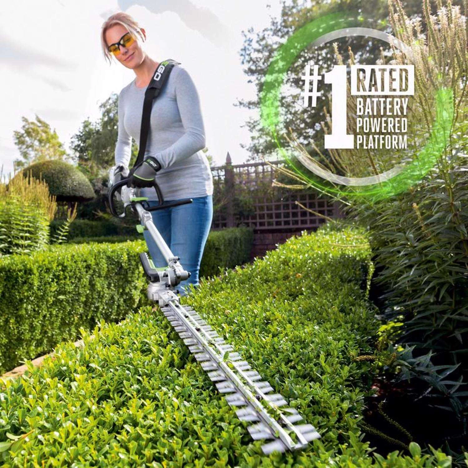 EGO Power+ Multi-Head System HTA2000 20 In. Battery Hedge Trimmer Attachment Tool Only 3 EGO Power+ Multi-Head System HTA2000 20 In. Battery Hedge Trimmer Attachment Tool Only - Image 3