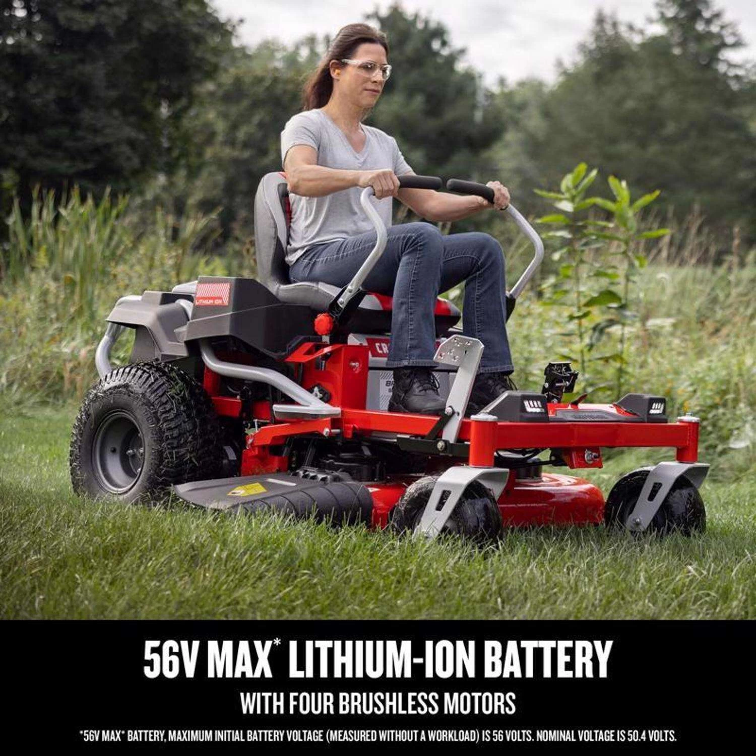 Craftsman CMCRM233401 42 In. Electric 56 V Battery Zero Turn Riding Mower Kit (Battery & Charger) 2 Craftsman CMCRM233401 42 In. Electric 56 V Battery Zero Turn Riding Mower Kit (Battery & Charger) - Image 2